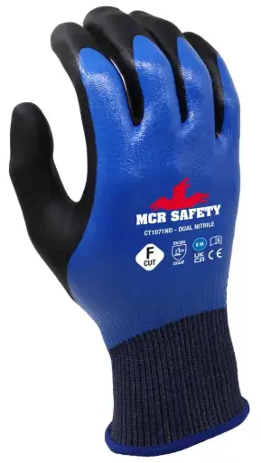 [CT1071ND] MCR Safety Tornado Gloves | Cut Resistant Safety Gloves PPE | CT1071 | CT1071ND | Graphene | Double Dip Nitrile