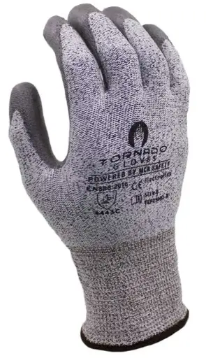 [TEF25HD] MCR Safety Tornado Gloves | Cut Resistant Safety Gloves PPE | Electroflex HD | TEF25HD | Cut Fibre | PU